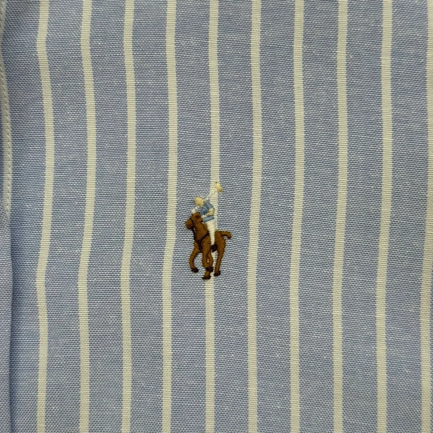 P360 polo Ralph Lauren striped lapel embroidered shirt size s/m/l/xl